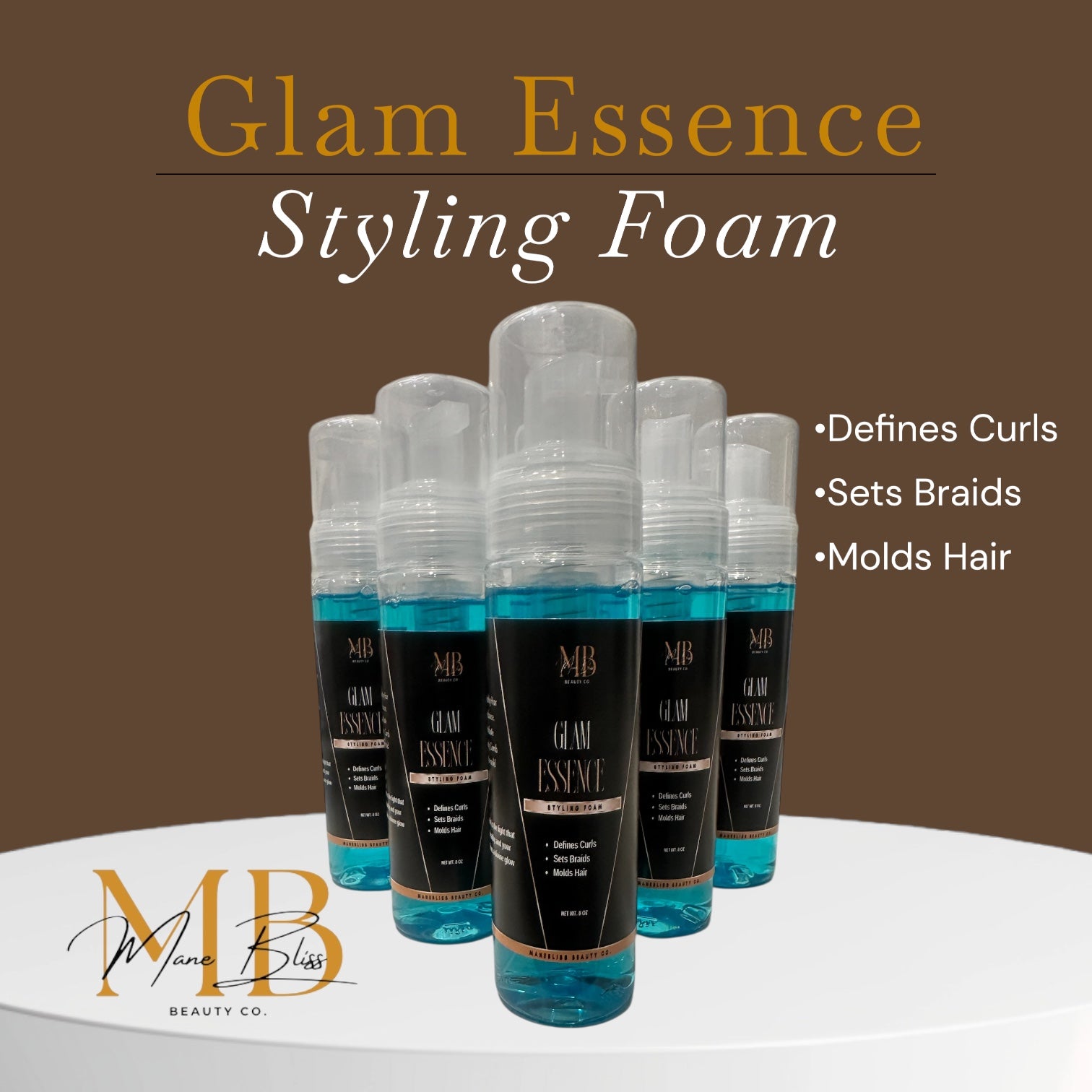 Glam Essence Styling Foam